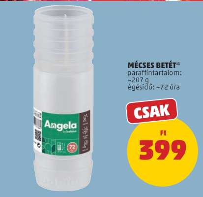 Mécses Betét