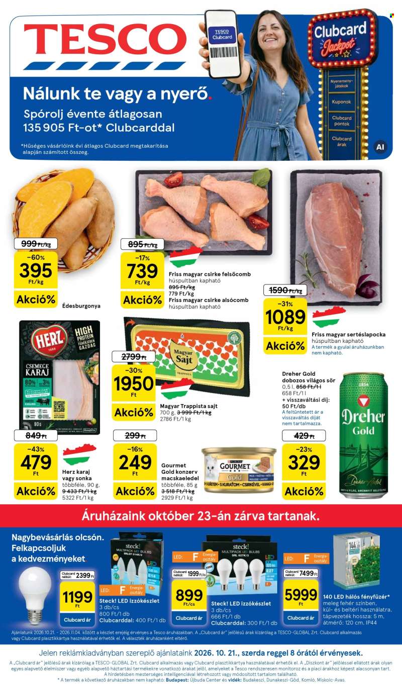 Újság TESCO - 2026.10.21 - 2026.10.28.