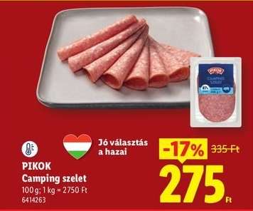 PIKOK Camping szelet