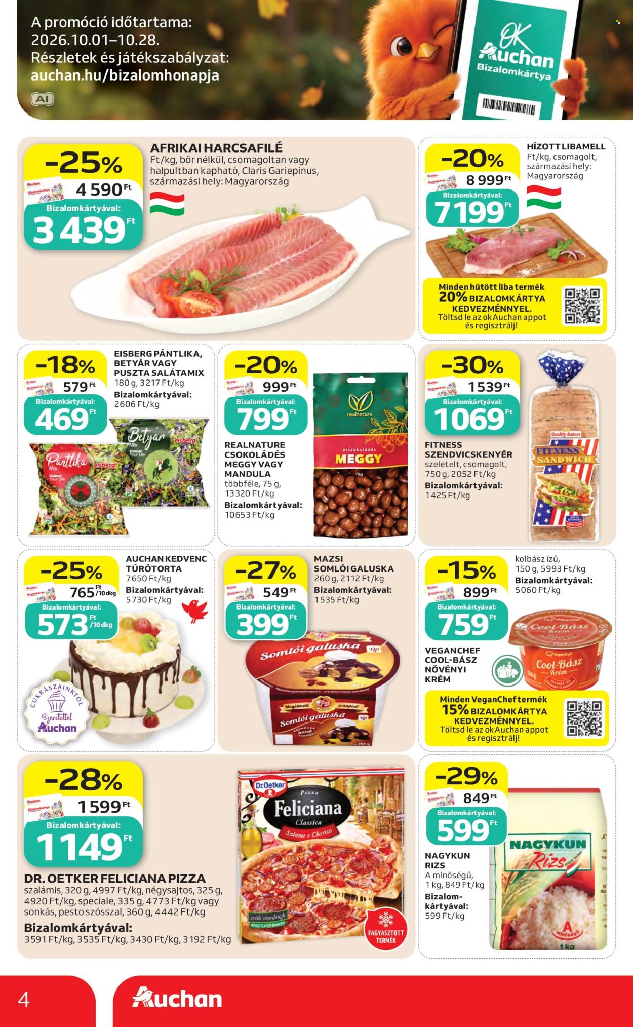Auchan akciós újságok - 2026.10.22 - 2026.10.28. Oldal 4