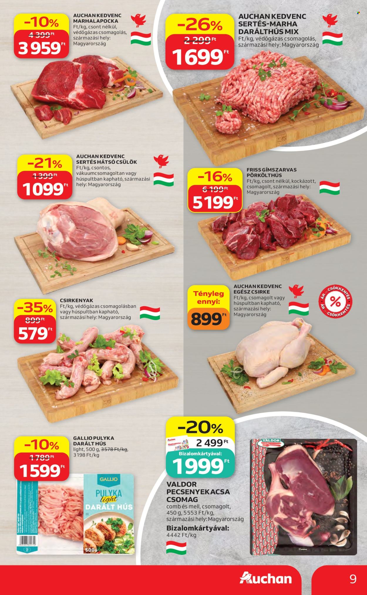 Auchan akciós újságok - 2026.10.22 - 2026.10.28. Oldal 9