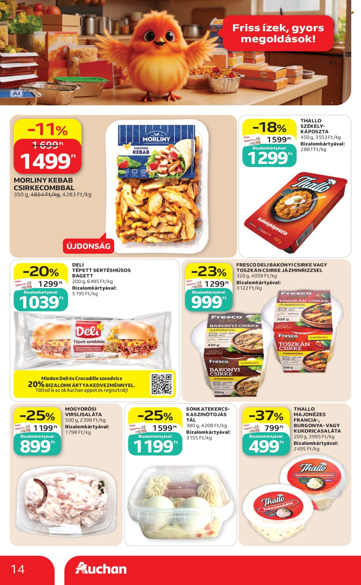 Auchan akciós újságok - 2026.10.22 - 2026.10.28. Oldal 14