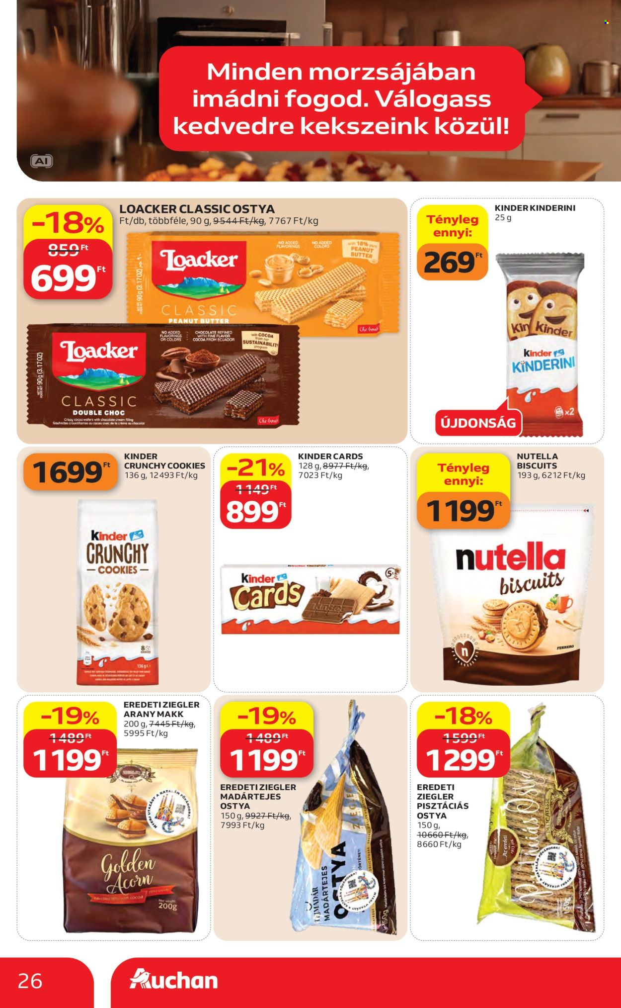 Auchan akciós újságok - 2026.10.22 - 2026.10.28. Oldal 26
