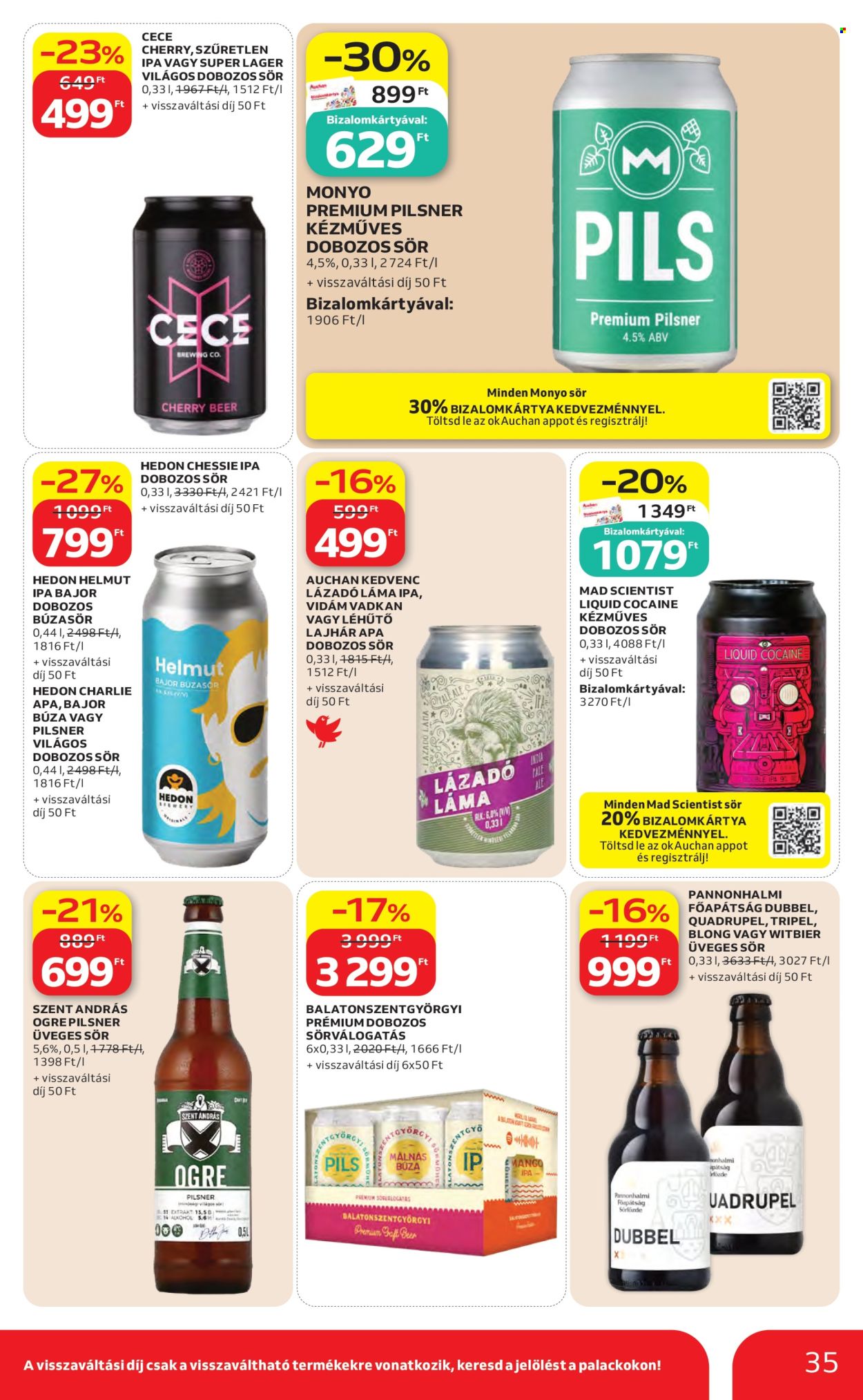 Auchan akciós újságok - 2026.10.22 - 2026.10.28. Oldal 35