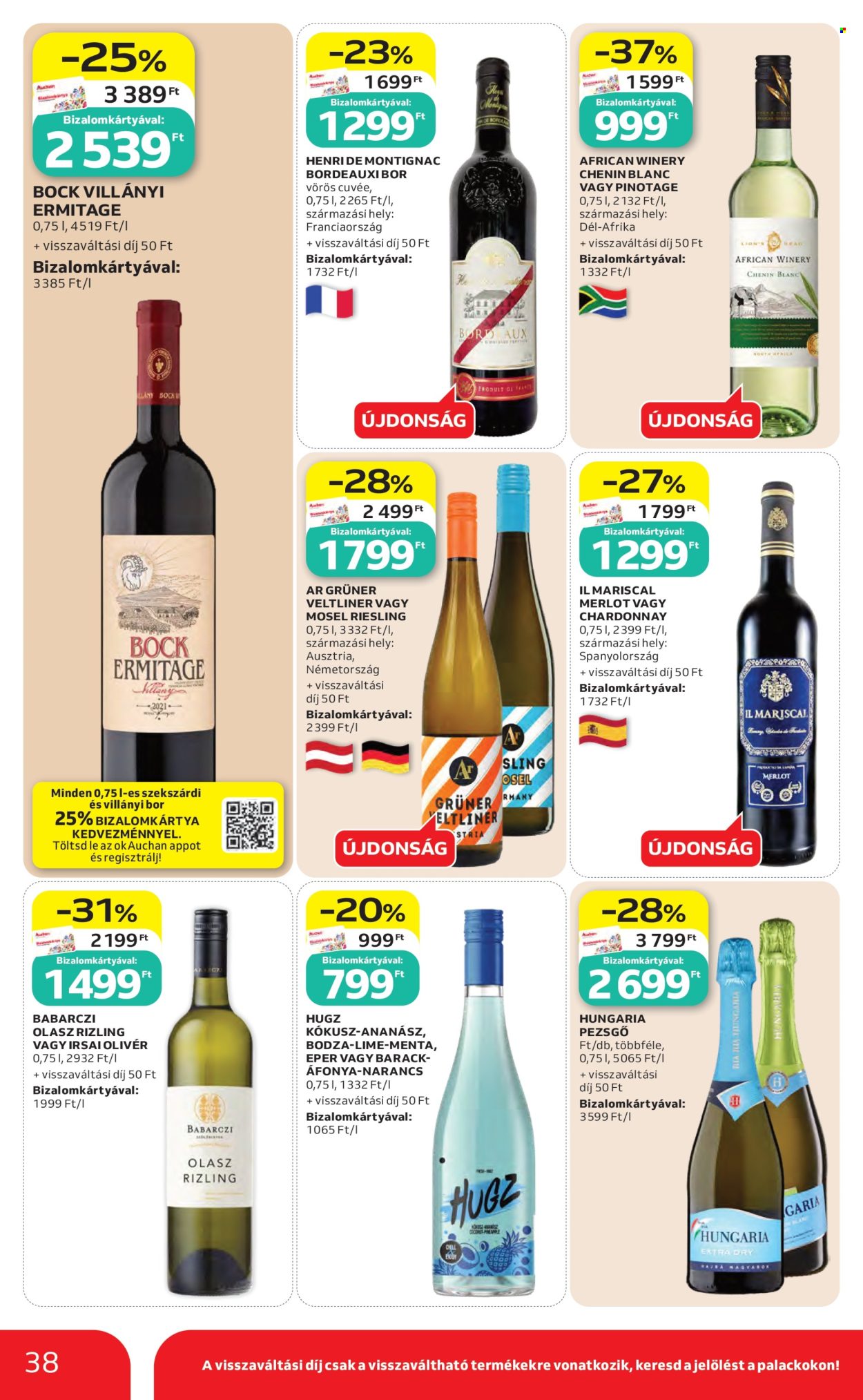 Auchan akciós újságok - 2026.10.22 - 2026.10.28. Oldal 38