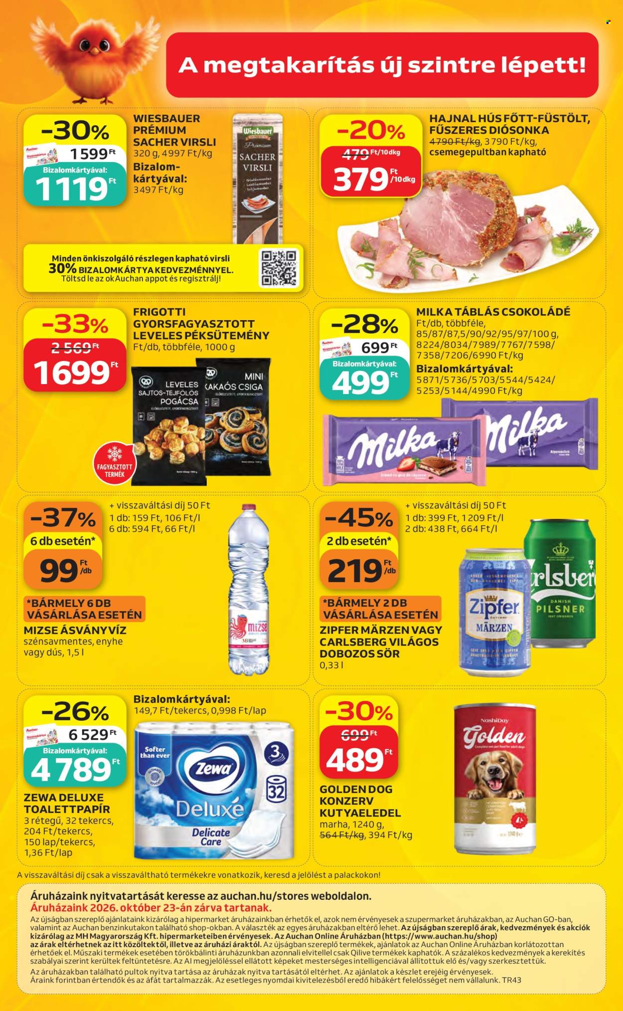 Auchan akciós újságok - 2026.10.22 - 2026.10.28. Oldal 58