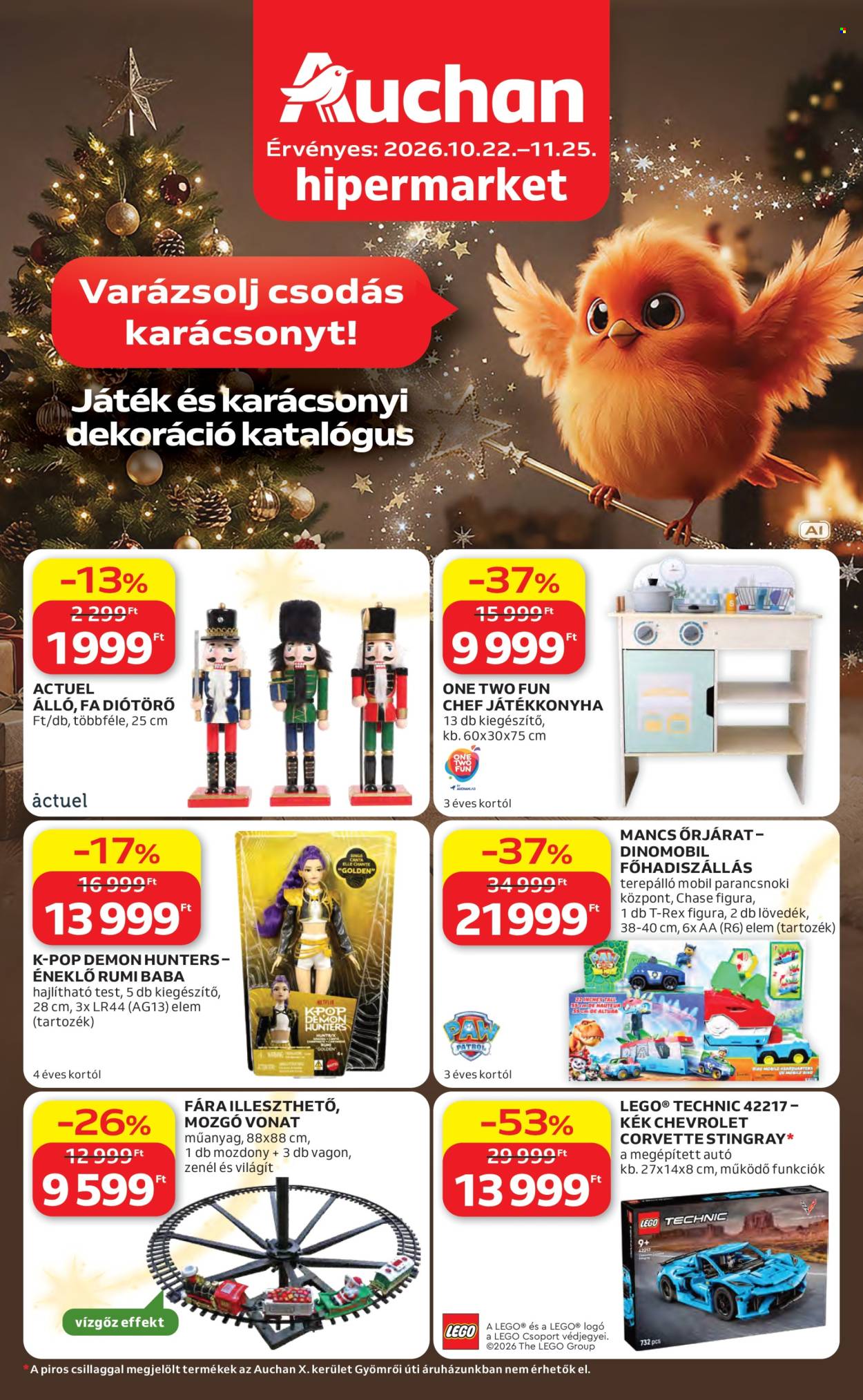 Auchan akciós újságok - 2026.10.22 - 2026.11.25. Oldal 1