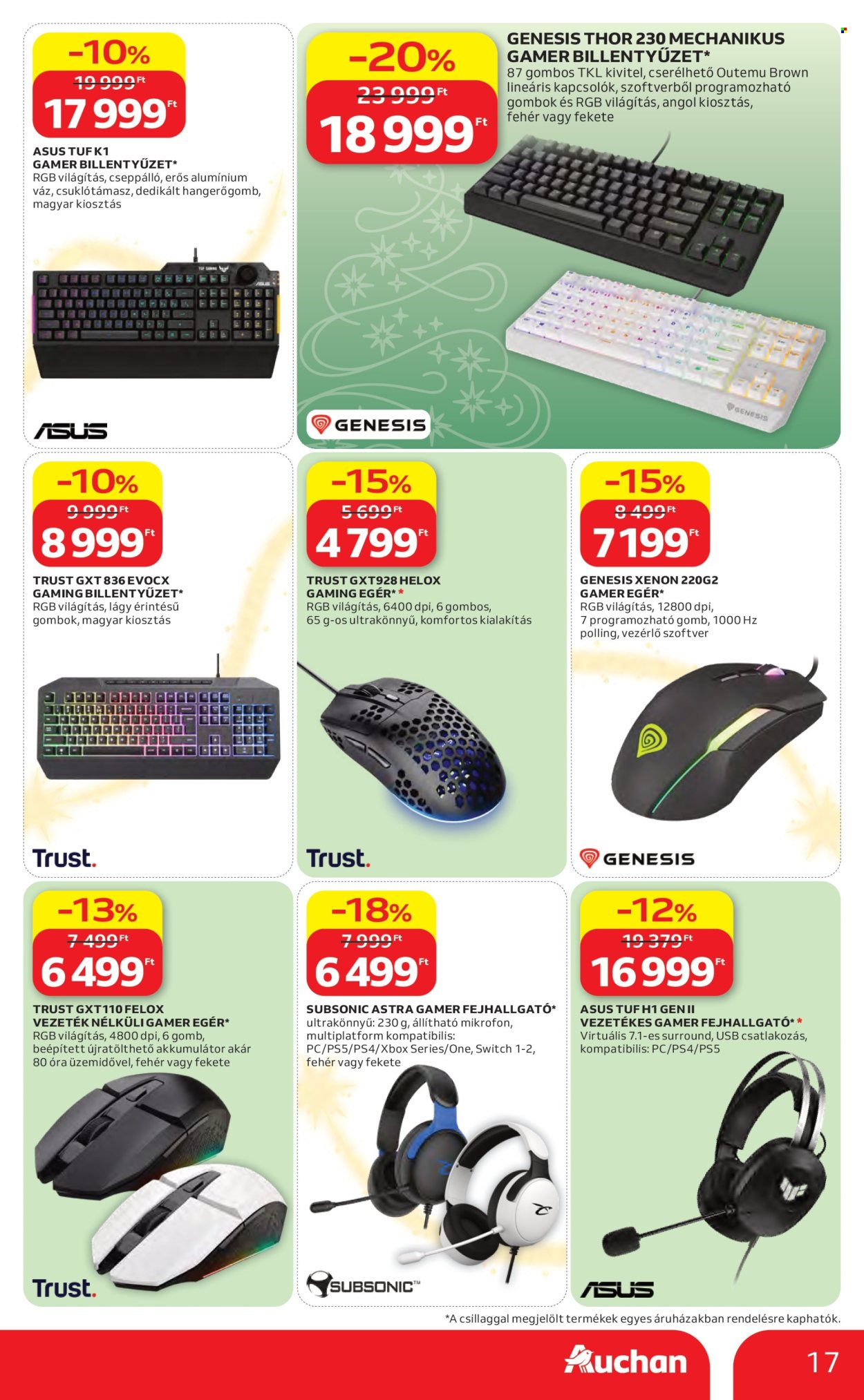 Auchan akciós újságok - 2026.10.22 - 2026.11.25. Oldal 17
