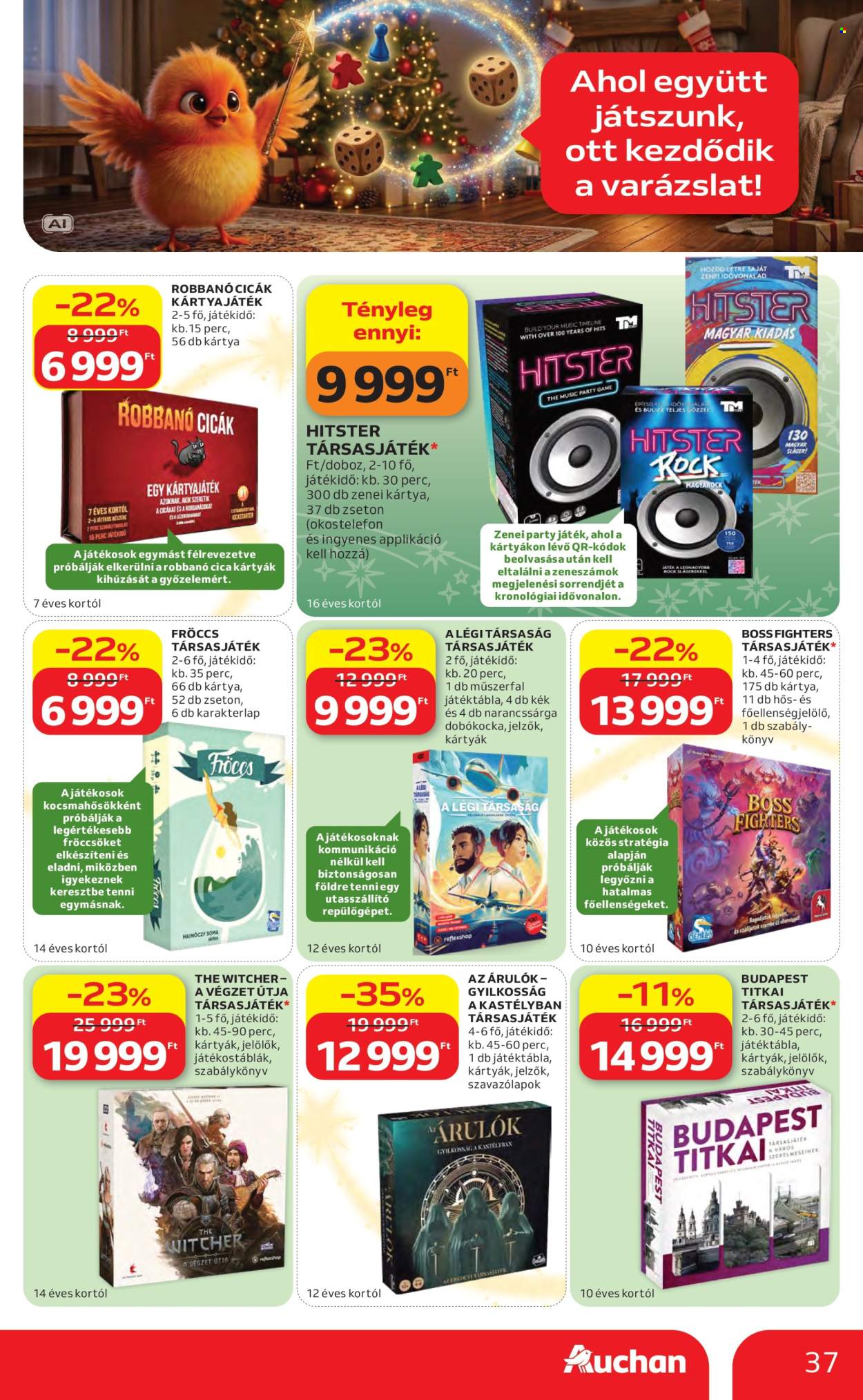 Auchan akciós újságok - 2026.10.22 - 2026.11.25. Oldal 37