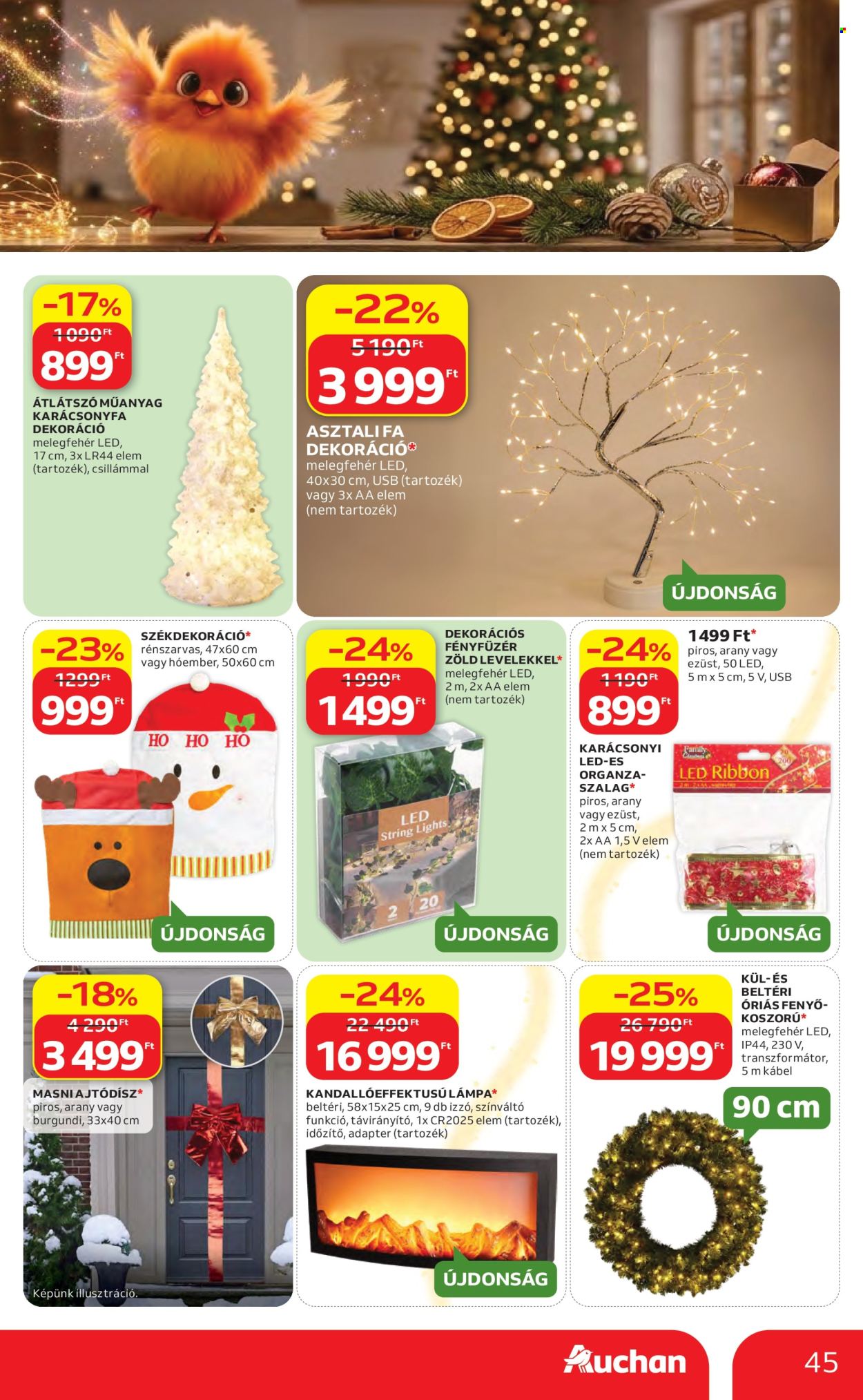 Auchan akciós újságok - 2026.10.22 - 2026.11.25. Oldal 45