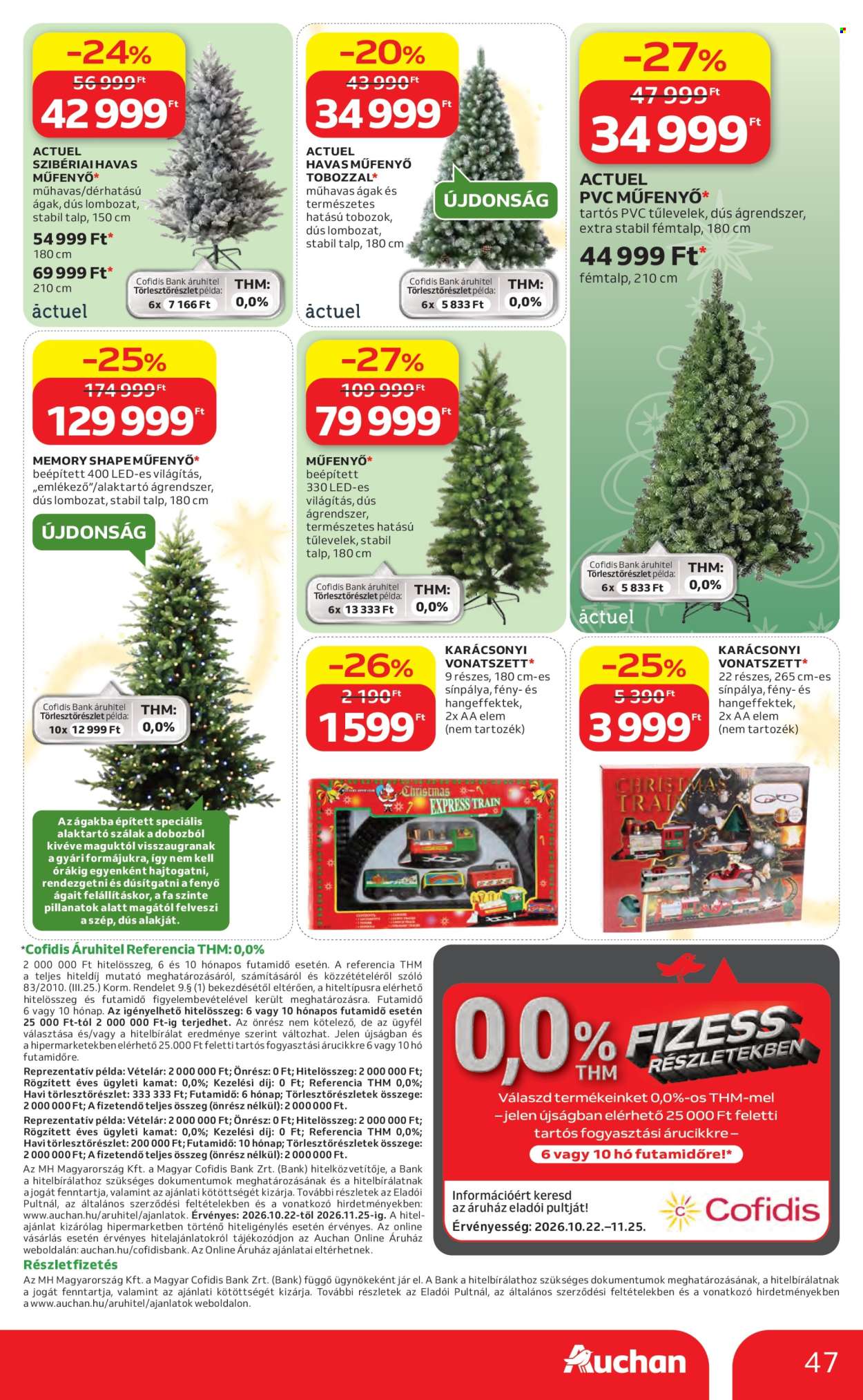 Auchan akciós újságok - 2026.10.22 - 2026.11.25. Oldal 47