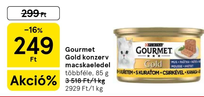 Gourmet Gold konzerv macskaeledel