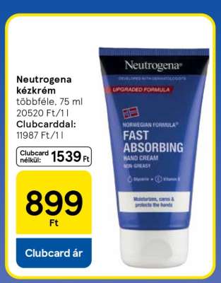 Neutrogena Kézkrém