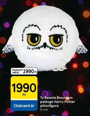 Ty Beanie Bouncers pattogó Harry Potter plüssfigura