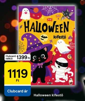 HALLOWEEN KIFESTŐ
