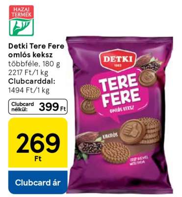 DETKI Tere Fere omlós keksz*