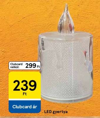LED gyertya