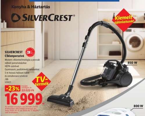 SILVERCREST Ciklonporszívó