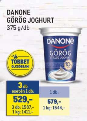 Danone görög joghurt