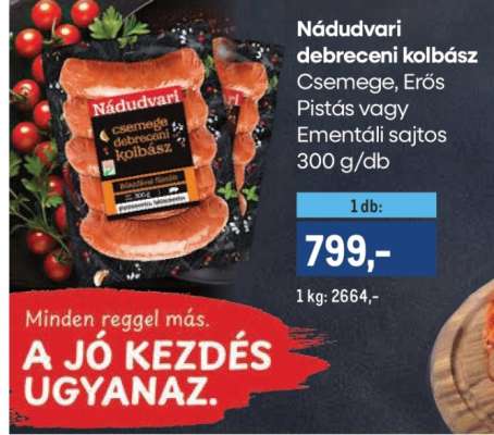 Nádudvari debreceni kolbász