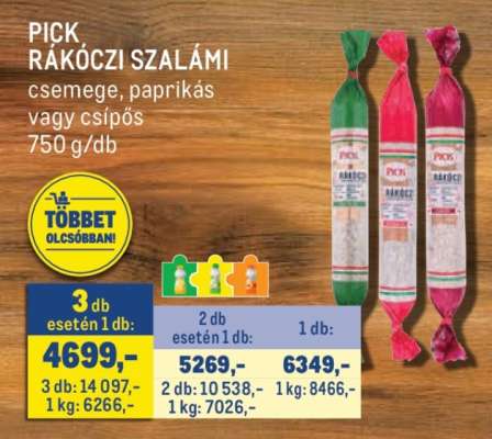 PICK Rákóczi szalámi