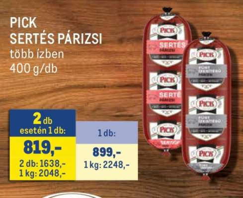PICK Sertés Párizsi