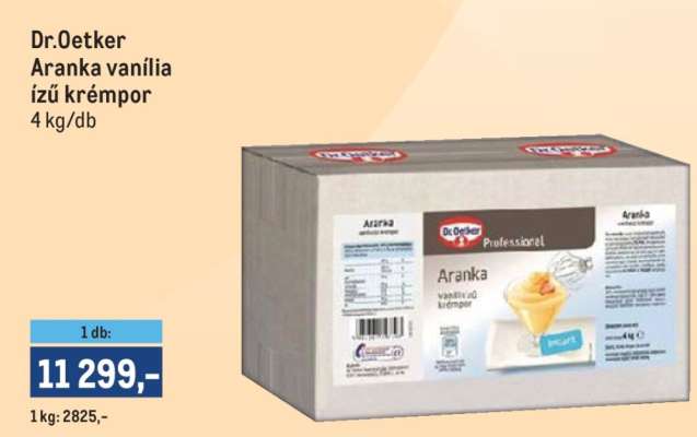 Dr.Oetker Aranka vanília ízű krémpor