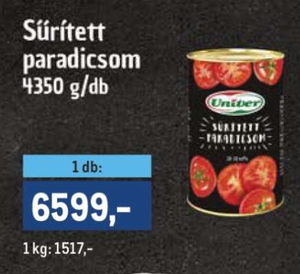 Sűrített paradicsom
