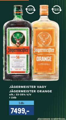JÄGERMEISTER VAGY JÄGERMEISTER ORANGE