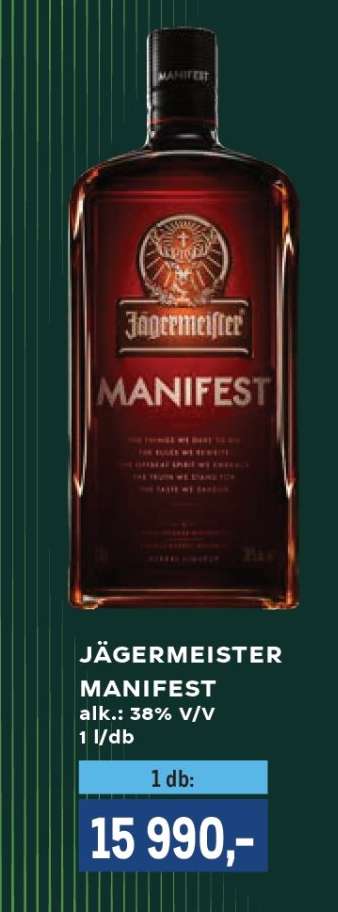 Jägermeister Manifest