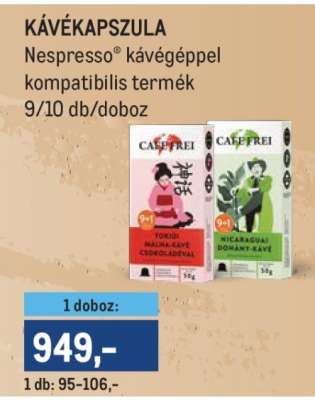 Kávékapszula*