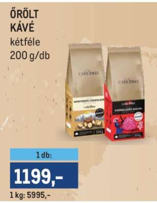 Őrölt kávé
