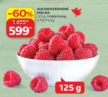 AUCHAN KEDVENC MÁLNA