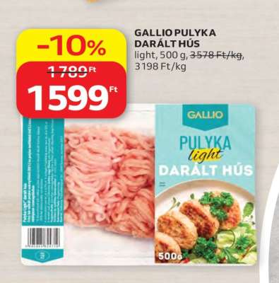 GALLIO PULYKA DARÁLT HÚS