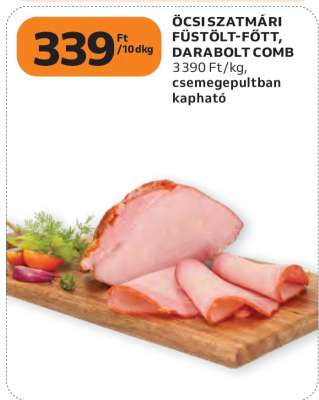 Öcsi Szatmári füstölt-főtt, darabolt comb