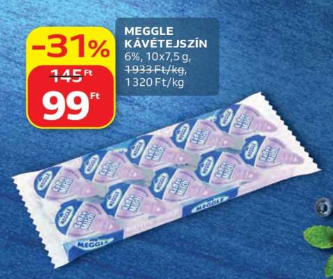 MEGGLE KÁVÉTEJSZÍN