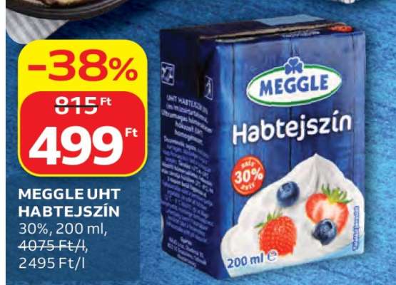 MEGGLE UHT Habtejszín