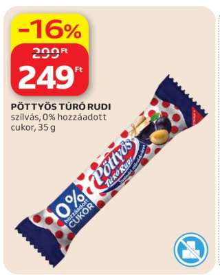 PÖTTYÖS Túró Rudi