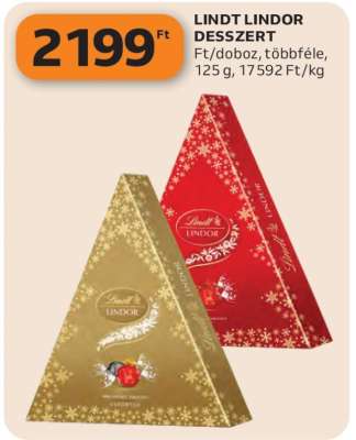 Lindt Lindor desszert