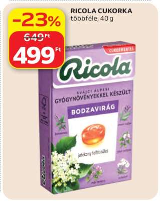 Ricola cukorka