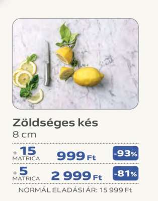 Zöldséges kés