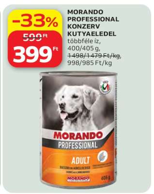 MORANDO PROFESSIONAL KONZERV KUTYAELEDEL