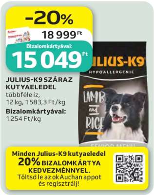 Julius-K9 száraz kutyaeledel