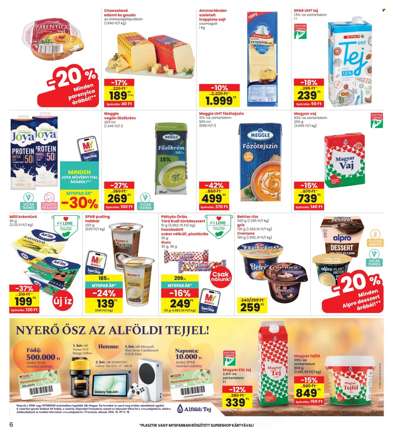 INTERSPAR akciós újságok - 2026.10.29 - 2026.11.04. Oldal 6