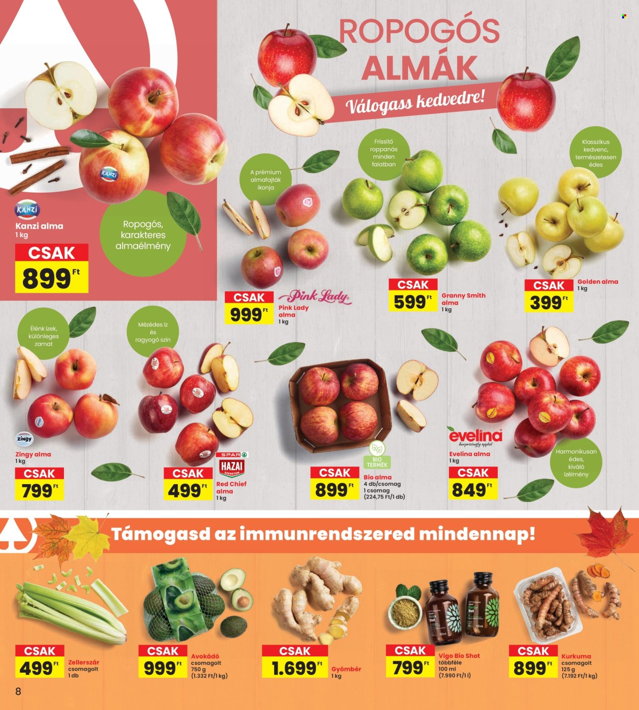 INTERSPAR akciós újságok - 2026.10.29 - 2026.11.04. Oldal 8