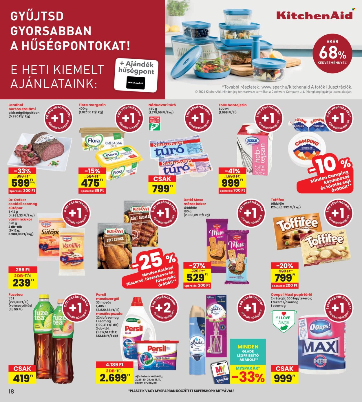 INTERSPAR akciós újságok - 2026.10.29 - 2026.11.04. Oldal 18