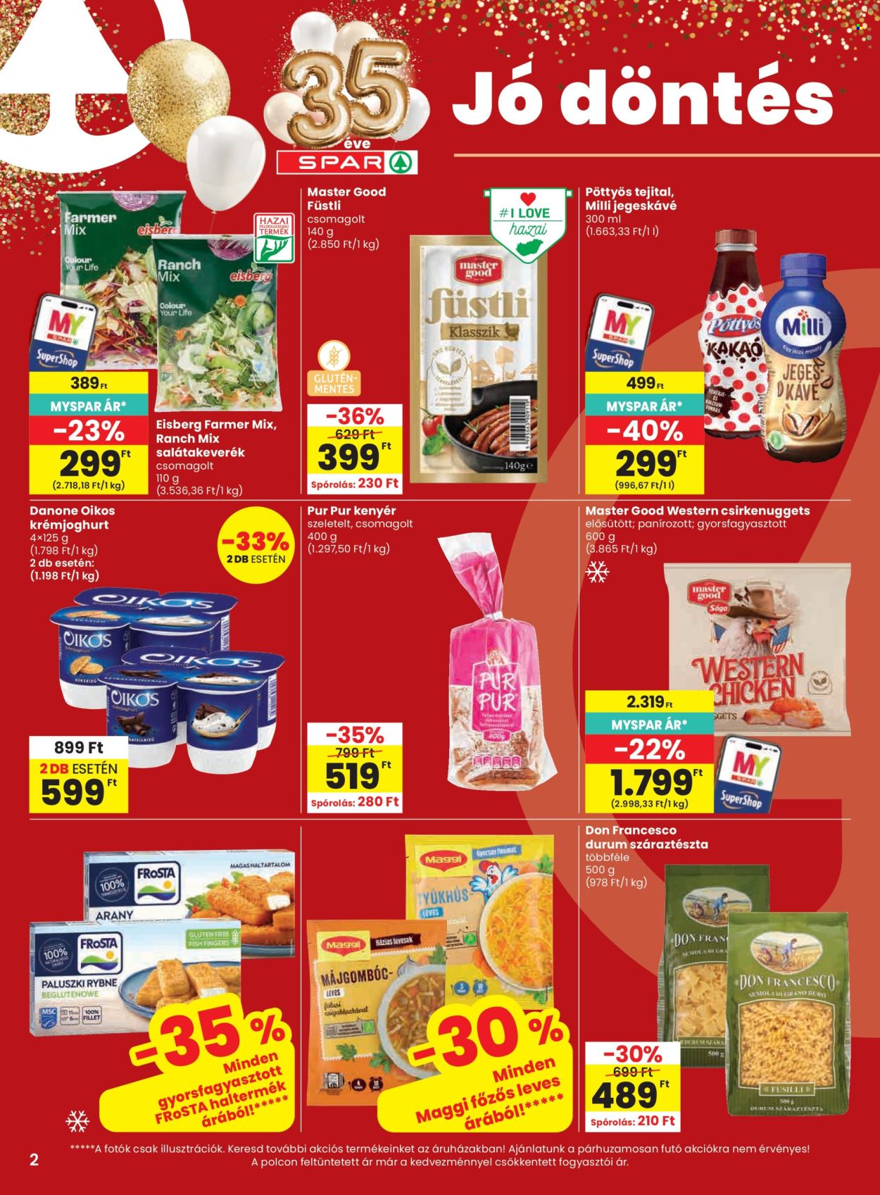 SPAR akciós újságok - 2026.10.29 - 2026.11.04. Oldal 2