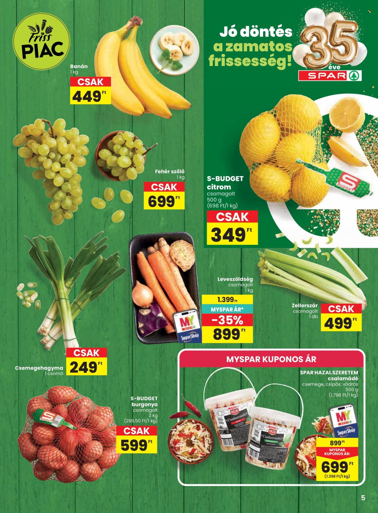 SPAR akciós újságok - 2026.10.29 - 2026.11.04. Oldal 5