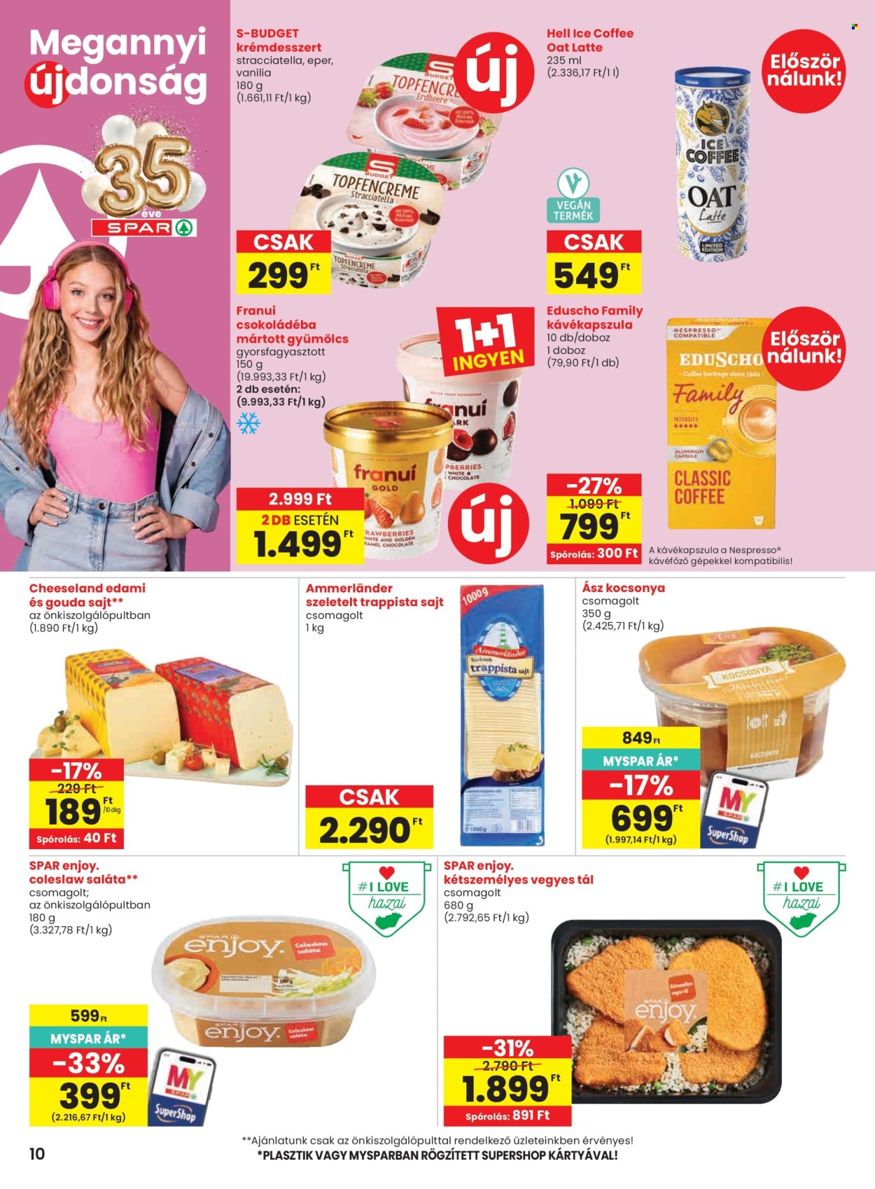 SPAR akciós újságok - 2026.10.29 - 2026.11.04. Oldal 10