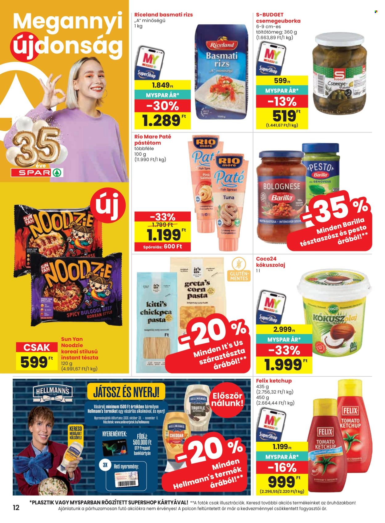 SPAR akciós újságok - 2026.10.29 - 2026.11.04. Oldal 12